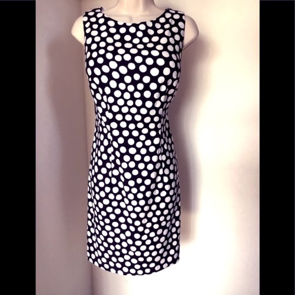 Alyx Dresses & Skirts - Alyx Polka Dot Sheath Dress NEW WITH TAGS